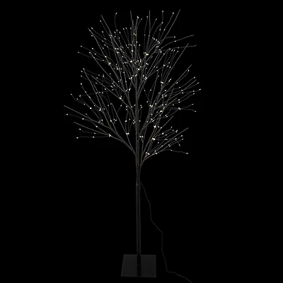 4ft. Warm White LED Lighted Black Birch Tree by Ashland®
