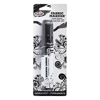 Tulip® Permanent Fabric Markers® Black Jumbo Chisel Tip