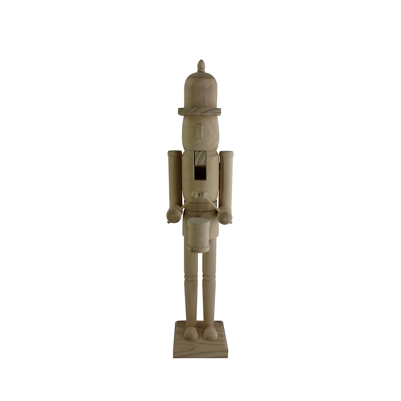 24" Soldier Drummer DIY Pinewood Nutcracker by Make Market®
