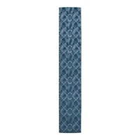 Blue & White Tile Indoor/Outdoor Table Runner