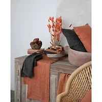 Hello Honey® 108" Stonewashed Linen Table Runner