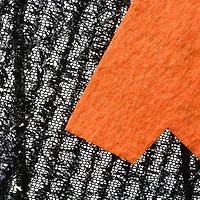 35" Black LED Jack-O-Lantern Halloween Garden Stakes