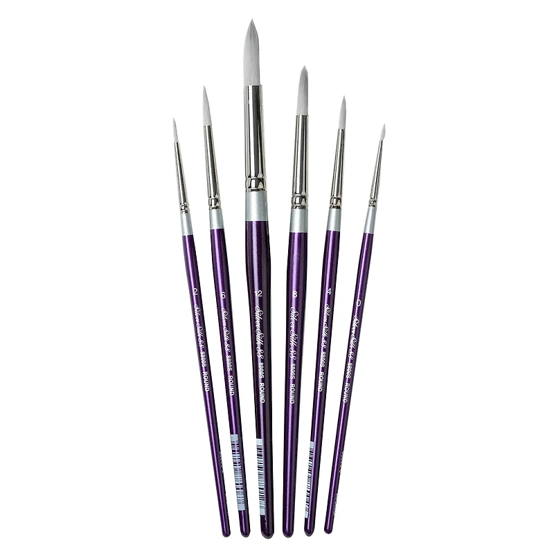 Silver Brush Limited Silver Silk 88® 5 Piece Round Brush Set