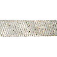 2.5" x 20ft. Champagne Wired Mesh Ribbon by Celebrate It®