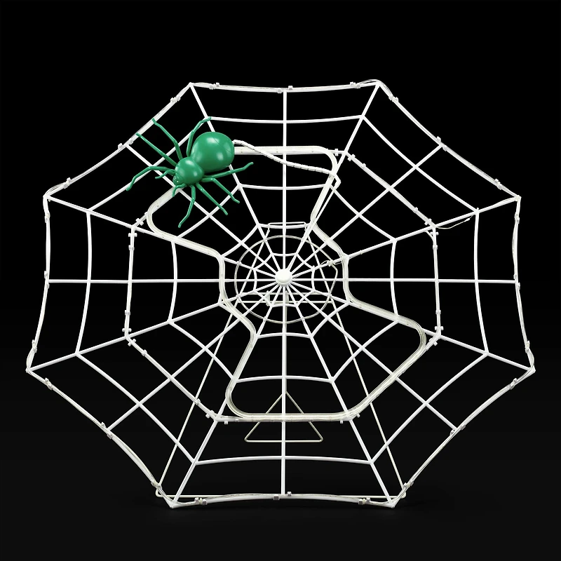 Mr. Halloween 4ft. Outdoor Animated Spider Web