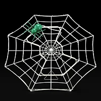 Mr. Halloween 4ft. Outdoor Animated Spider Web
