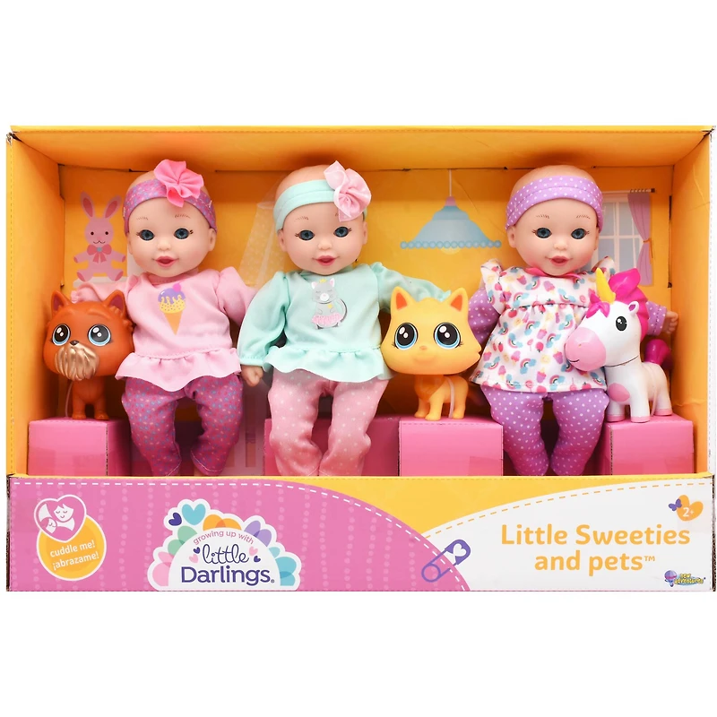 Little Darlings Little Sweeties Baby Doll With Pets