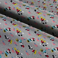 Disney® Mickey & Minnie Patriotic Flag Cotton Fabric