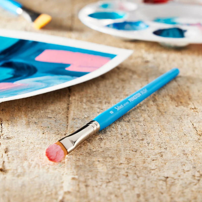 Princeton™ Select™ Artiste Series 3750 Short Handle Filbert Brush