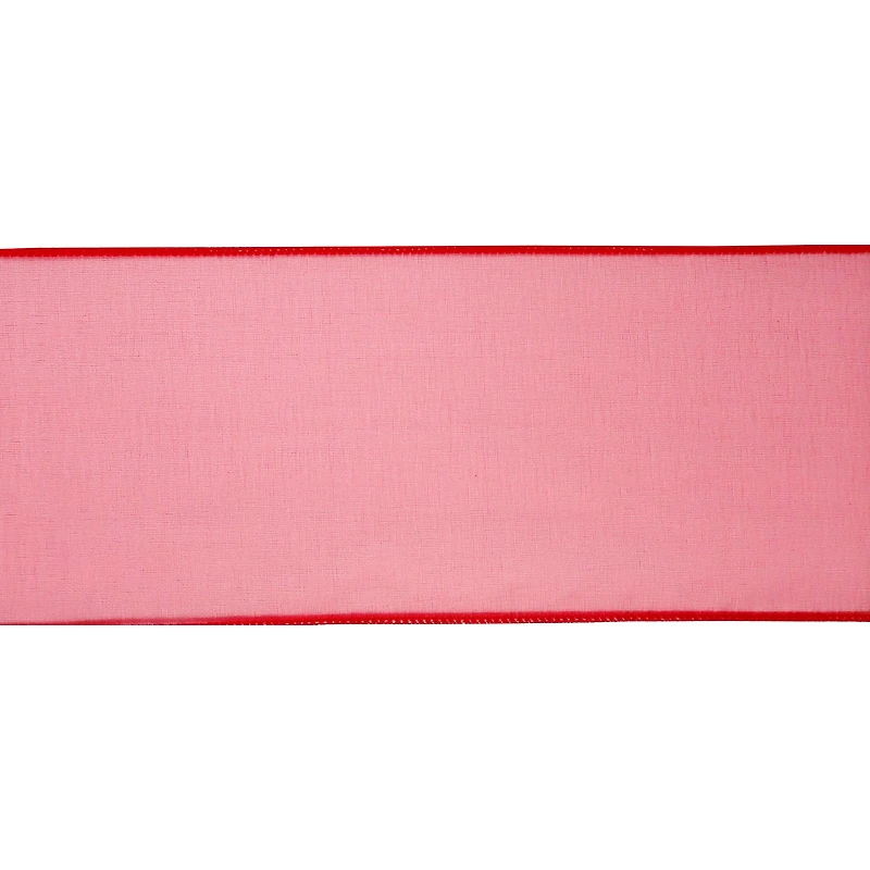 12 Pack: 4" x 10yd. Sheer Wired Ribbon by Celebrate It® Specialty