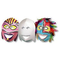 Roylco® Cermonial African Craft Mask Pack, 2ct.