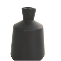Black Ceramic Minimalistic Vase Set