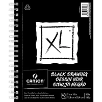 12 Pack: Canson® XL® Black Drawing Pad