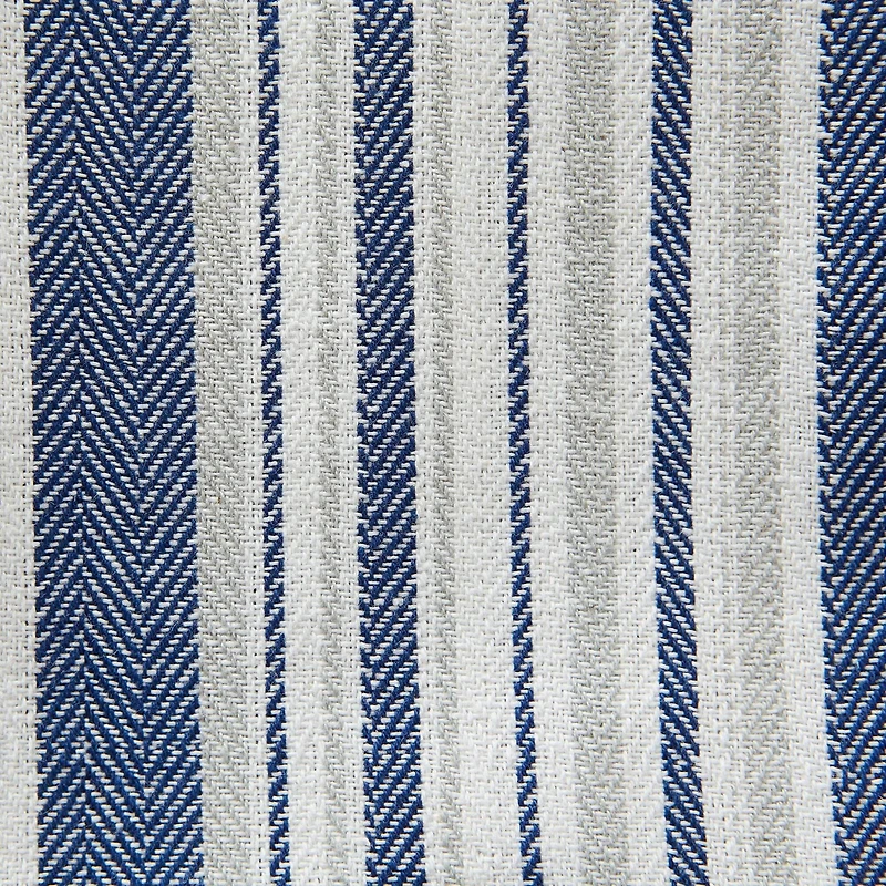 DII® Assorted Nautical Blue Woven Dishtowels Set