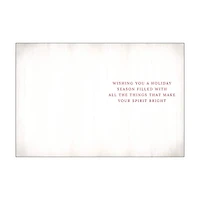 JAM Paper 7.9" x 5.6" Christmas Past Holiday Assortment Card Set, 16ct.