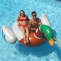 Swimline 88" Inflatable Mallard Duck Pool Float