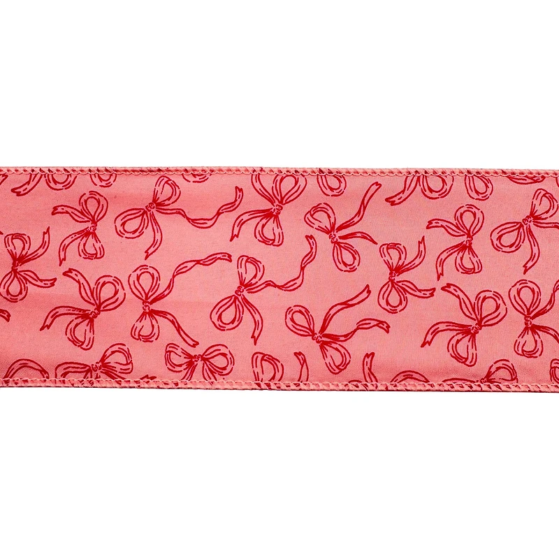 2.5" x 20ft. Holly Jolly Bows Wired Ribbon by Celebrate It®