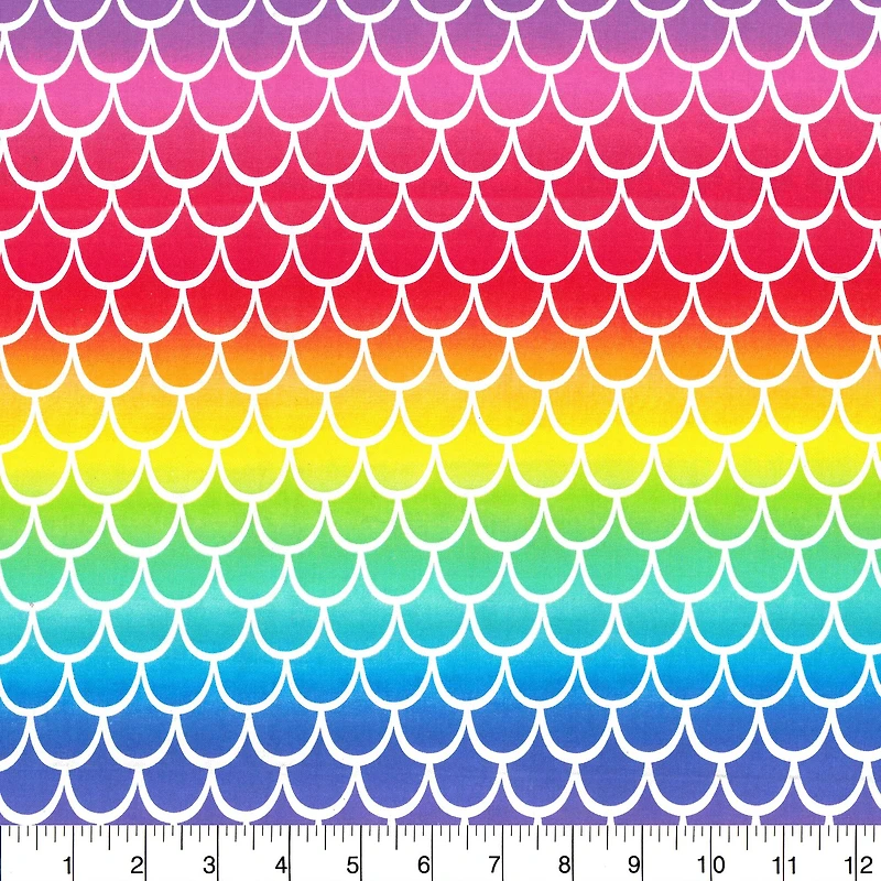 Fabric Traditions Mermaid Ombre Cotton Fabric