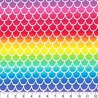 Fabric Traditions Mermaid Ombre Cotton Fabric