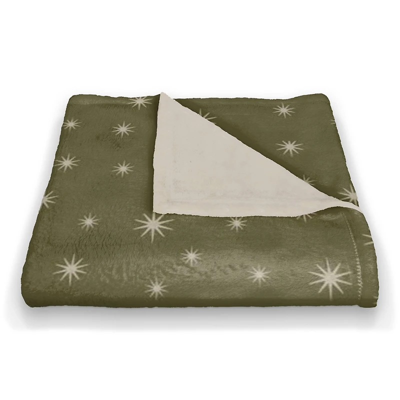 Twinkle Coral Fleece Blanket