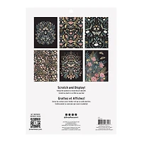 Brea Reese™ 9" x 12" Fall Florals Scratch Art Paper Pad