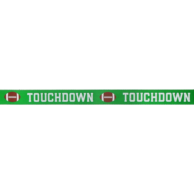 5/8" x 4yd. Touchdown Satin Ribbon by Celebrate It™ Tailgate