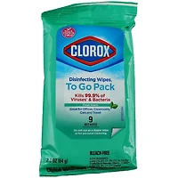 Clorox® Fresh Scent Disinfecting Wipes To Go Pack