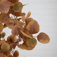 7ft. Artificial Autumn Fall Eucalyptus Tree