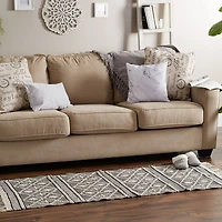 DII® Diamond Textured Hand-Loomed Runner