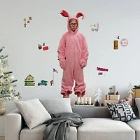 RoomMates A Christmas Story Bunny Suit Ralphie Giant Wall Decal Set