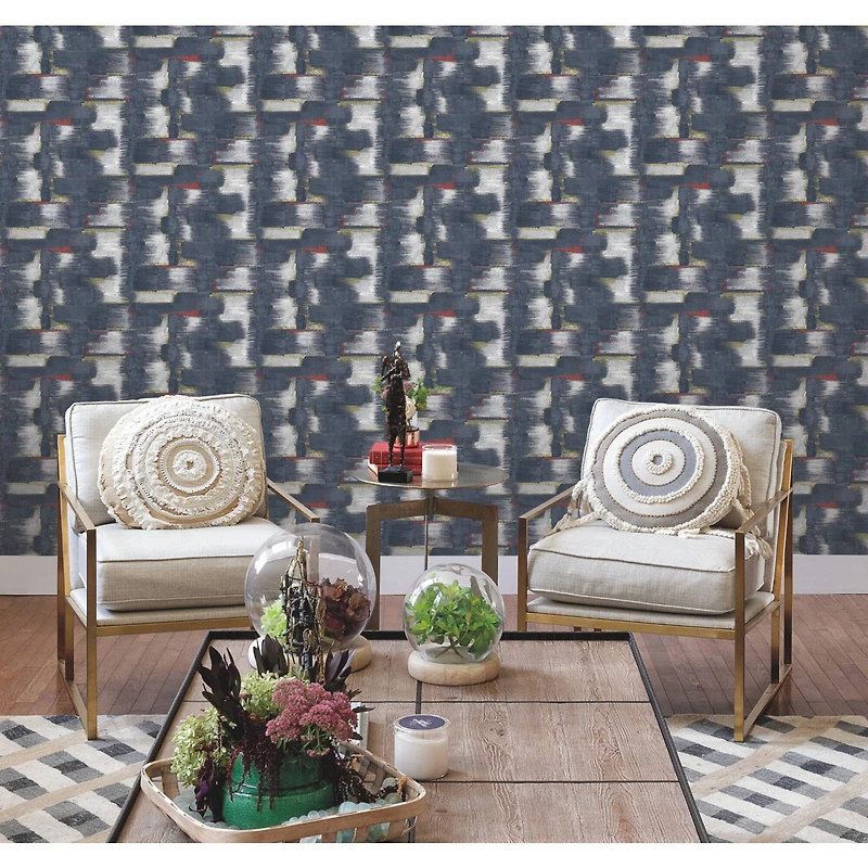 RoomMates Tamara Day Modern Ikat Peel & Stick Wallpaper