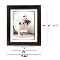 Home Bronze Scoop Frame With Mat by Studio Décor®