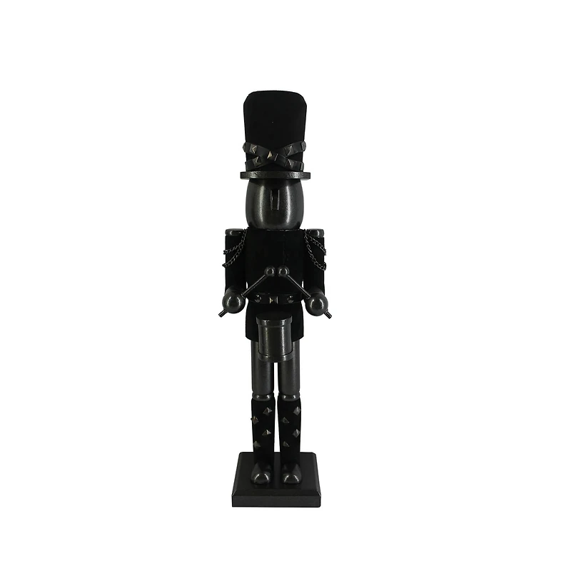16" Black Wood Nutcracker with Drum by Ashland®