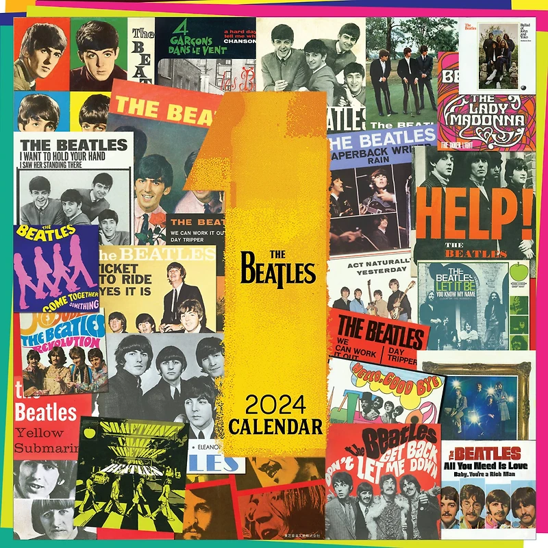 TF Publishing 2024 The Beatles: A Day in the Life Wall Calendar