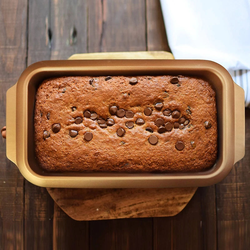 Gibson Home Country Kitchen 13.8" Copper Carbon Steel Loaf Pan