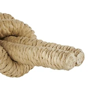 8" Brown Rope Knot Decorative Sculpture Set