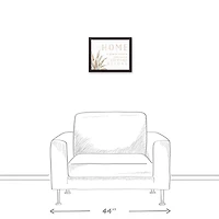 You will Always Belong 11" x 14" Black Framed Canvas