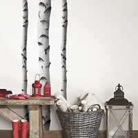 WallPops Silver Birches Wall Art Kit