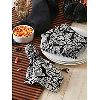 DII® Graveyard Damask Embellished Dinner Napkins, 6ct.