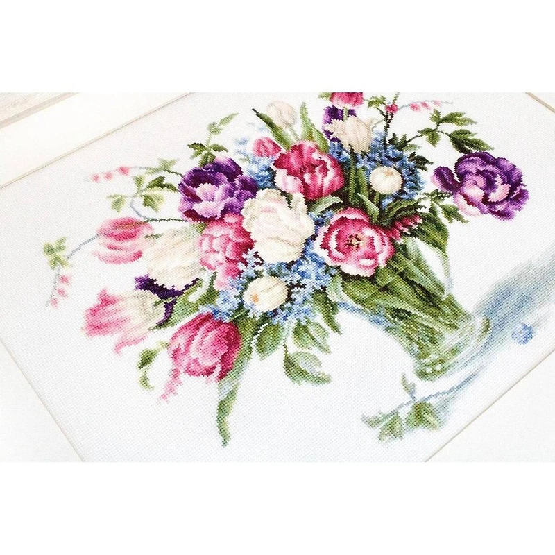 Luca-s Tulips Counted Cross Stitch Kit