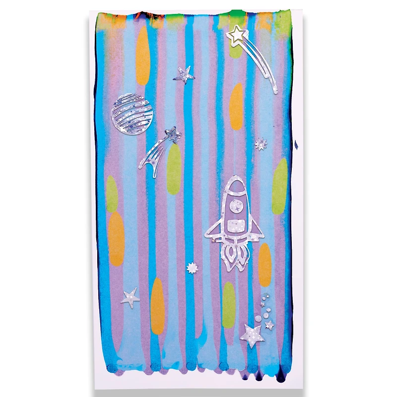 Creativity for Kids® Outer Space Squeegeez Magic Reveal Art