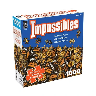 Impossibles Puzzle - Nature's Beauty... Butterflies: 1000 Pcs