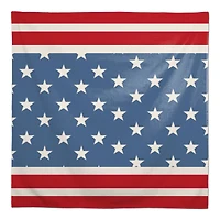 Designs Direct Red & Blue Stars & Stripes Tablecloth