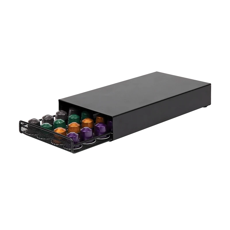 Mind Reader Black Espresso Coffee Capsule Pod Storage & Organizer