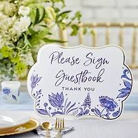 Kate Aspen® Blue Willow Décor Sign Kit