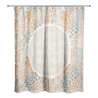 Find Beauty in Something New 71" x 74" Shower Curtain