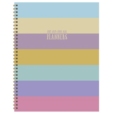 TF Publishing 2025-2026 Striped Down Large Weekly/Monthly Planner