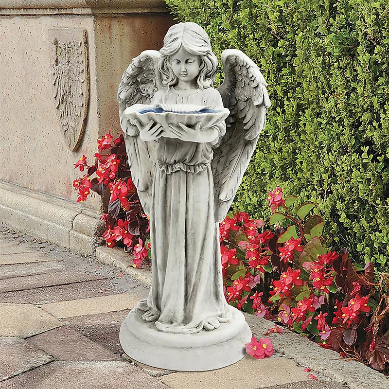 Design Toscano 27.5" Tranquil Guardian Angel Statue