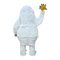 ProductWorks Rudolph 4.5ft. 3D Pre-Lit Bumble with Star Yard Art