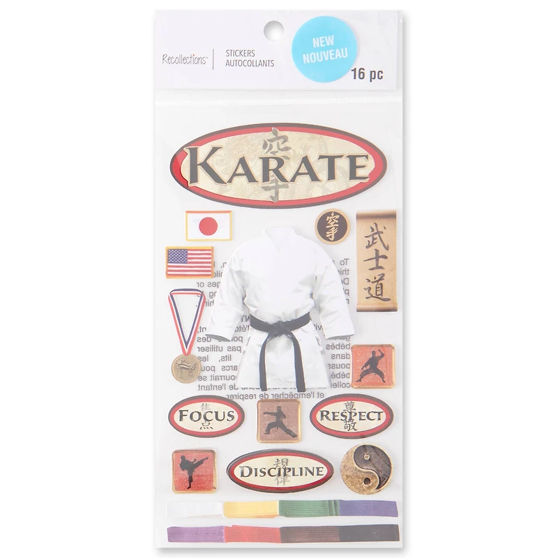 Karate Stickers by Recollections™